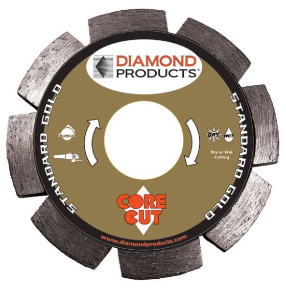 BLADE 4-1/2IN X 1/4IN TUCK POINT 7/8IN ARBOR - Diamond Blades